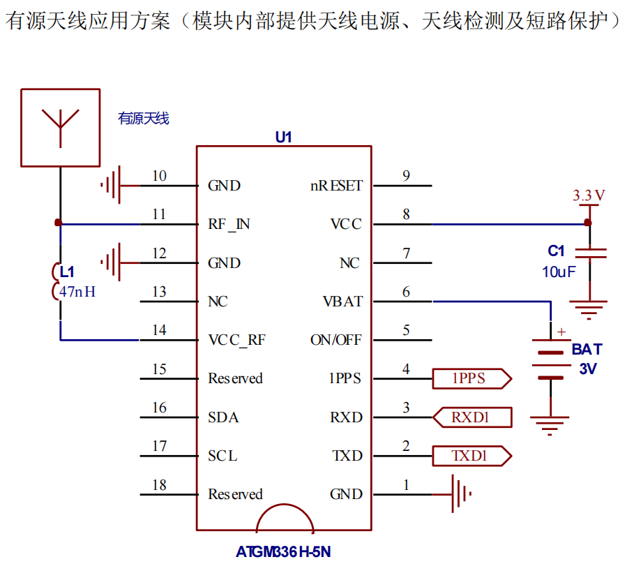 图片[5]-ATGM336H-5N：中科微BDS/GNSS 全星座定位导航模块